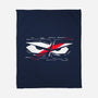 Samurai Eyes-None-Fleece-Blanket-nickzzarto