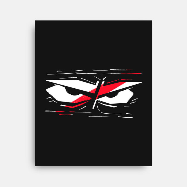Samurai Eyes-None-Stretched-Canvas-nickzzarto