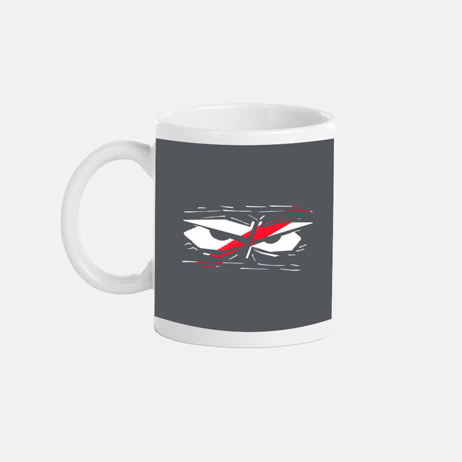 Samurai Eyes-None-Mug-Drinkware-nickzzarto