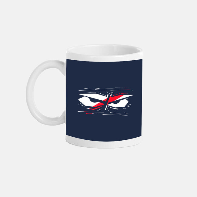Samurai Eyes-None-Mug-Drinkware-nickzzarto