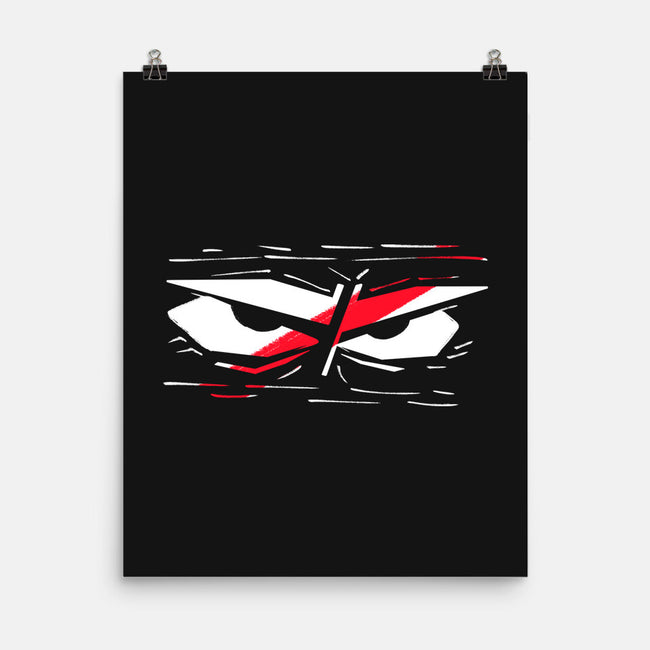 Samurai Eyes-None-Matte-Poster-nickzzarto