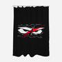 Samurai Eyes-None-Polyester-Shower Curtain-nickzzarto