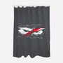 Samurai Eyes-None-Polyester-Shower Curtain-nickzzarto