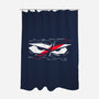 Samurai Eyes-None-Polyester-Shower Curtain-nickzzarto