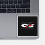 Samurai Eyes-None-Glossy-Sticker-nickzzarto