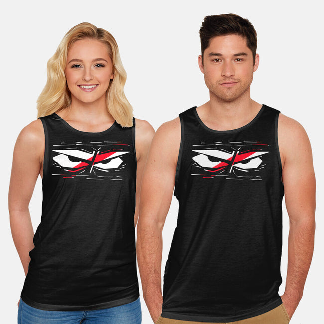 Samurai Eyes-Unisex-Basic-Tank-nickzzarto