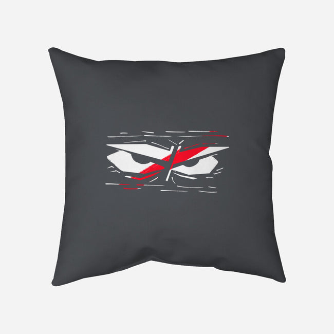 Samurai Eyes-None-Removable Cover w Insert-Throw Pillow-nickzzarto