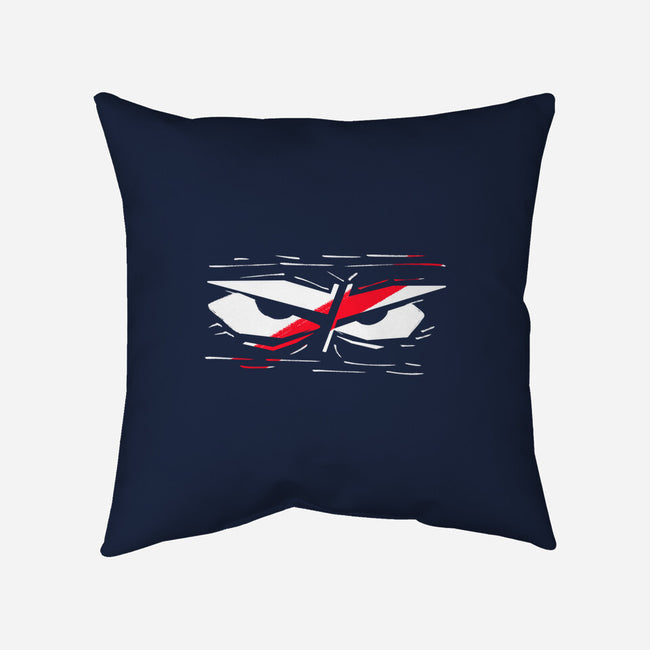 Samurai Eyes-None-Removable Cover w Insert-Throw Pillow-nickzzarto