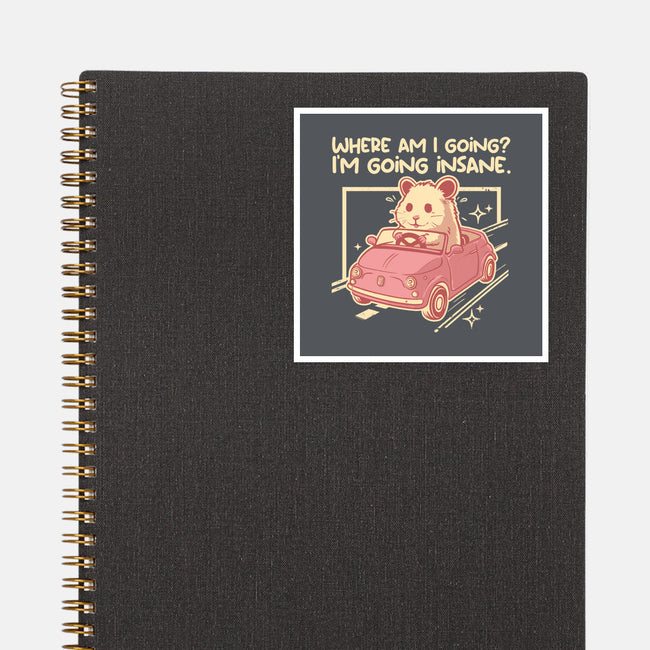 I Am Going Insane-None-Glossy-Sticker-NemiMakeit