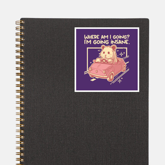 I Am Going Insane-None-Glossy-Sticker-NemiMakeit