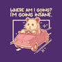 I Am Going Insane-Womens-Fitted-Tee-NemiMakeit