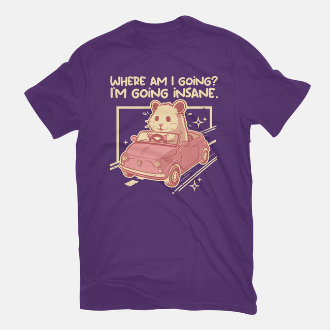 I Am Going Insane-Womens-Fitted-Tee-NemiMakeit