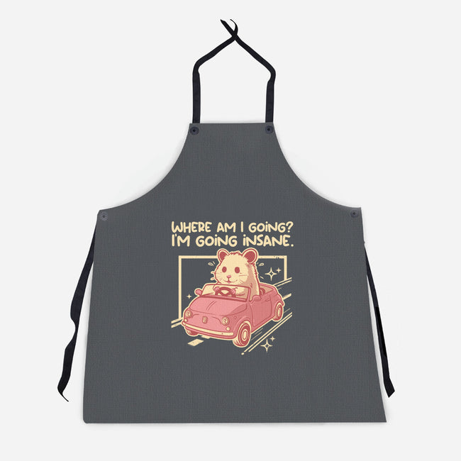 I Am Going Insane-Unisex-Kitchen-Apron-NemiMakeit
