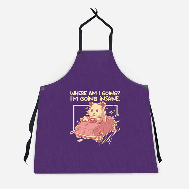 I Am Going Insane-Unisex-Kitchen-Apron-NemiMakeit