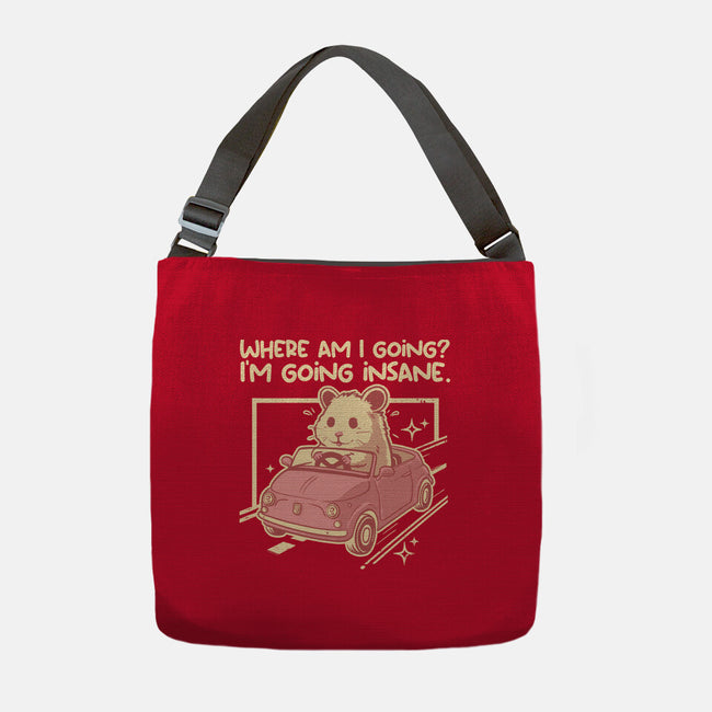 I Am Going Insane-None-Adjustable Tote-Bag-NemiMakeit