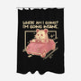 I Am Going Insane-None-Polyester-Shower Curtain-NemiMakeit