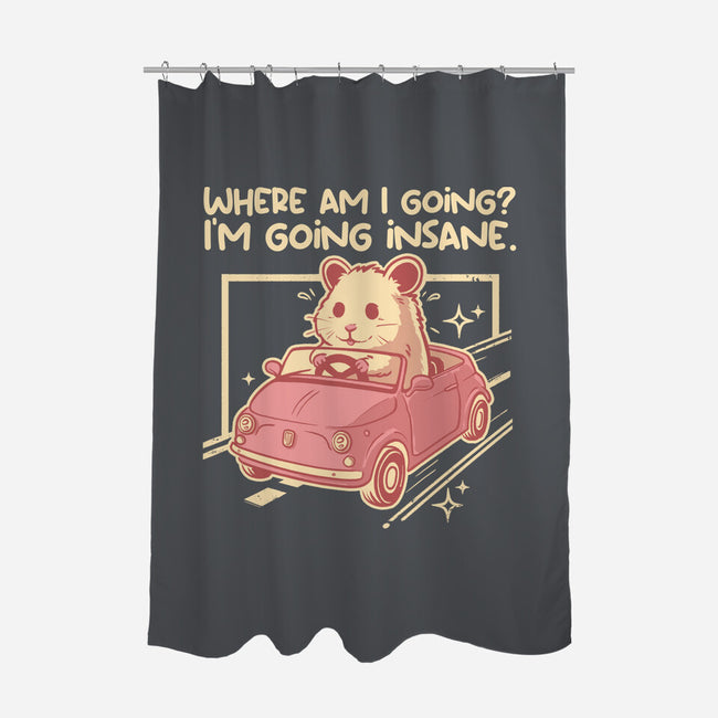 I Am Going Insane-None-Polyester-Shower Curtain-NemiMakeit