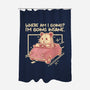 I Am Going Insane-None-Polyester-Shower Curtain-NemiMakeit