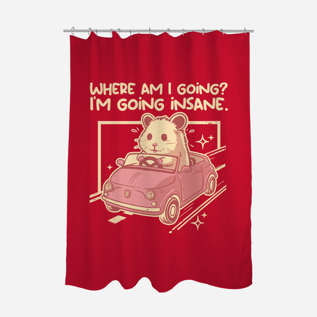 I Am Going Insane-None-Polyester-Shower Curtain-NemiMakeit
