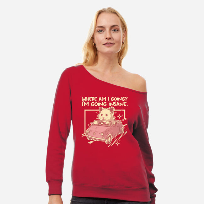 I Am Going Insane-Womens-Off Shoulder-Sweatshirt-NemiMakeit