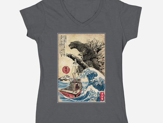 Orca In Japan Woodblock