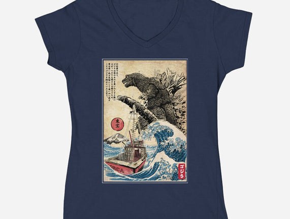 Orca In Japan Woodblock