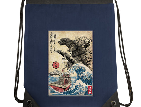 Orca In Japan Woodblock