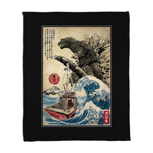 Orca In Japan Woodblock