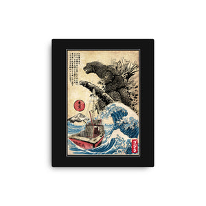 Orca In Japan Woodblock