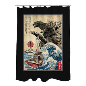 Orca In Japan Woodblock