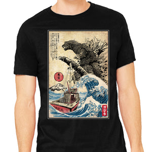 Orca In Japan Woodblock