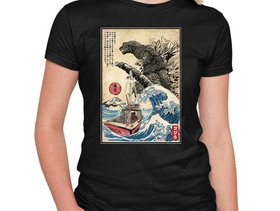 Orca In Japan Woodblock