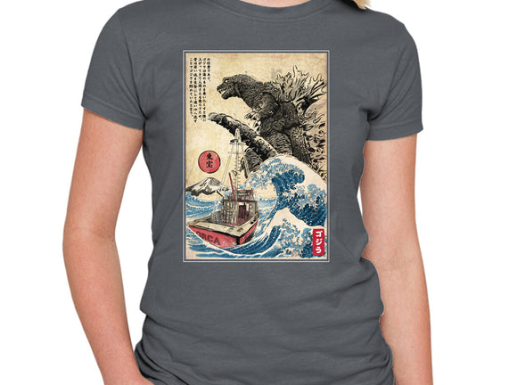 Orca In Japan Woodblock