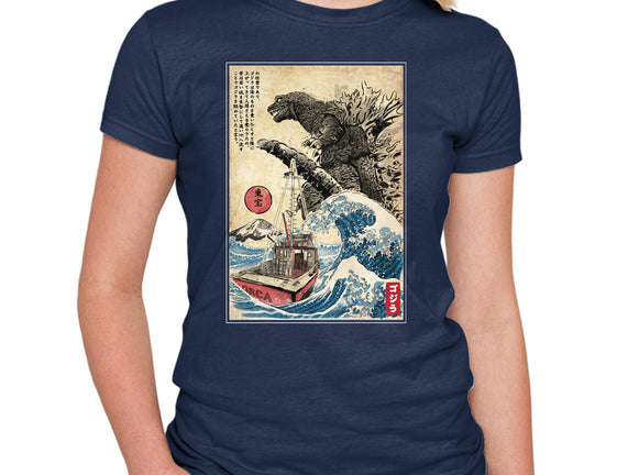 Orca In Japan Woodblock