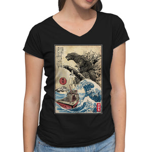 Orca In Japan Woodblock