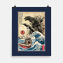 Orca In Japan Woodblock-None-Matte-Poster-DrMonekers