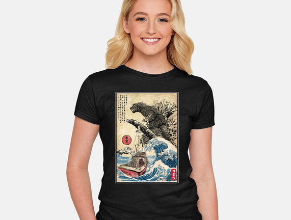 Orca In Japan Woodblock