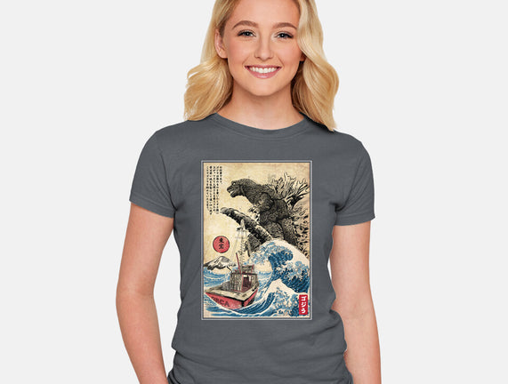 Orca In Japan Woodblock