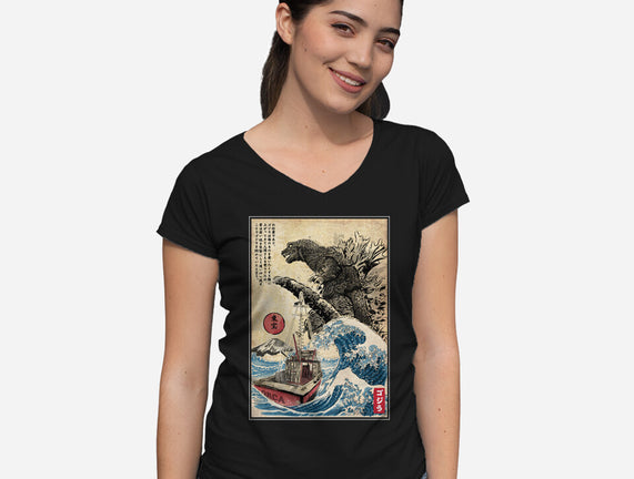 Orca In Japan Woodblock