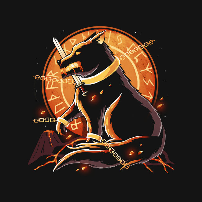 Fenrir Destruction-Womens-Fitted-Tee-Vallina84