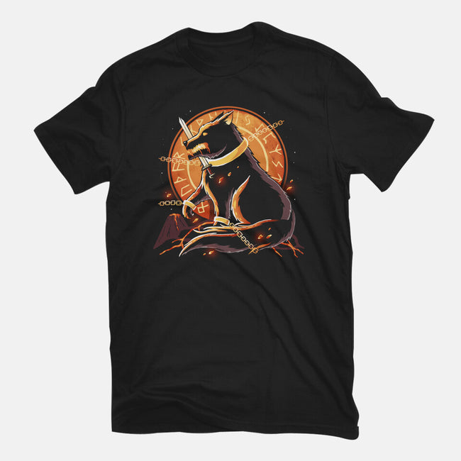 Fenrir Destruction-Mens-Heavyweight-Tee-Vallina84