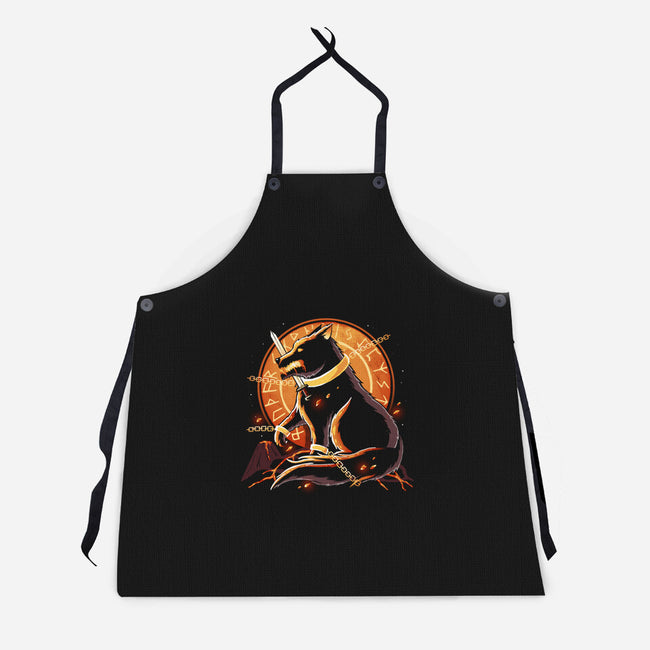 Fenrir Destruction-Unisex-Kitchen-Apron-Vallina84