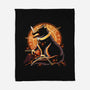 Fenrir Destruction-None-Fleece-Blanket-Vallina84