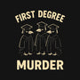 First Degree Murder-Womens-Fitted-Tee-BridgeWalker