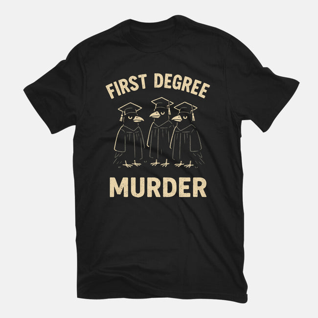 First Degree Murder-Womens-Fitted-Tee-BridgeWalker