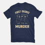 First Degree Murder-Womens-Fitted-Tee-BridgeWalker