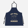 First Degree Murder-Unisex-Kitchen-Apron-BridgeWalker