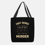 First Degree Murder-None-Basic Tote-Bag-BridgeWalker