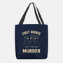 First Degree Murder-None-Basic Tote-Bag-BridgeWalker