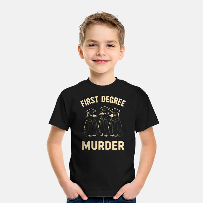 First Degree Murder-Youth-Basic-Tee-BridgeWalker